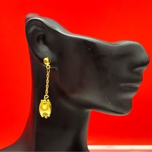 4/$15 gold tone earrings
